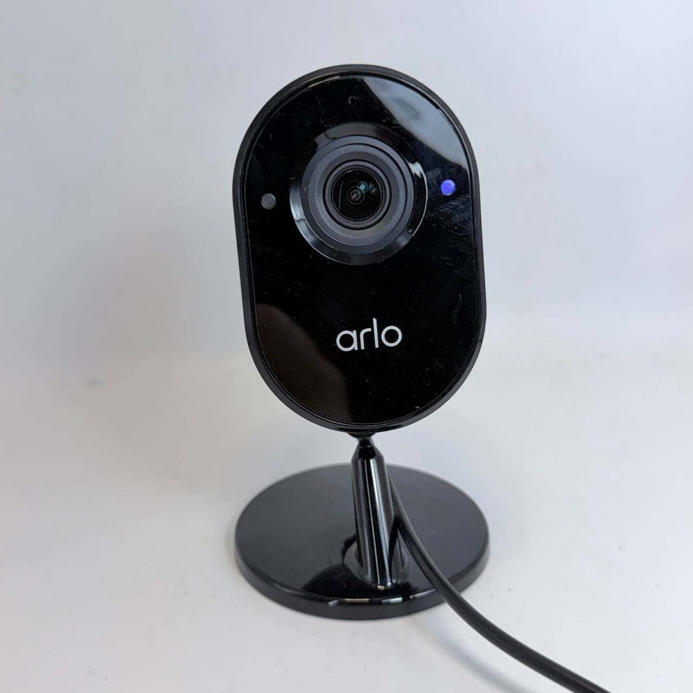 Arlo Essential Indoor Security Camera 1080p WiFi VMC2040 Black Tested